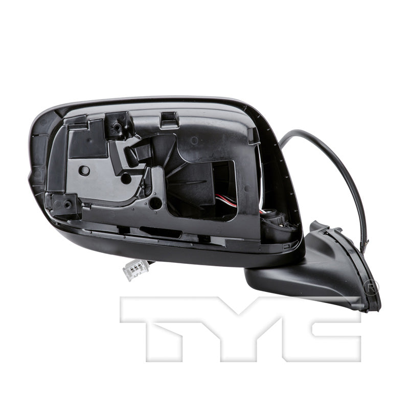 Honda Passenger Side Mirror with OEM #  76201-TF0-E01 TYC #  4810131