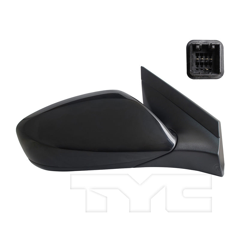 Hyundai Passenger Side Mirror with OEM #  87620-1R210 TYC #  7700831