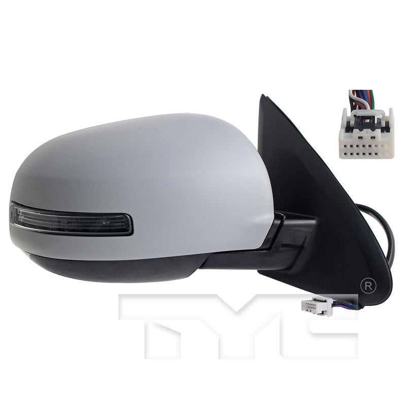 Mitsubishi Passenger Side Mirror with OEM #  7632B412XA TYC #  6590291