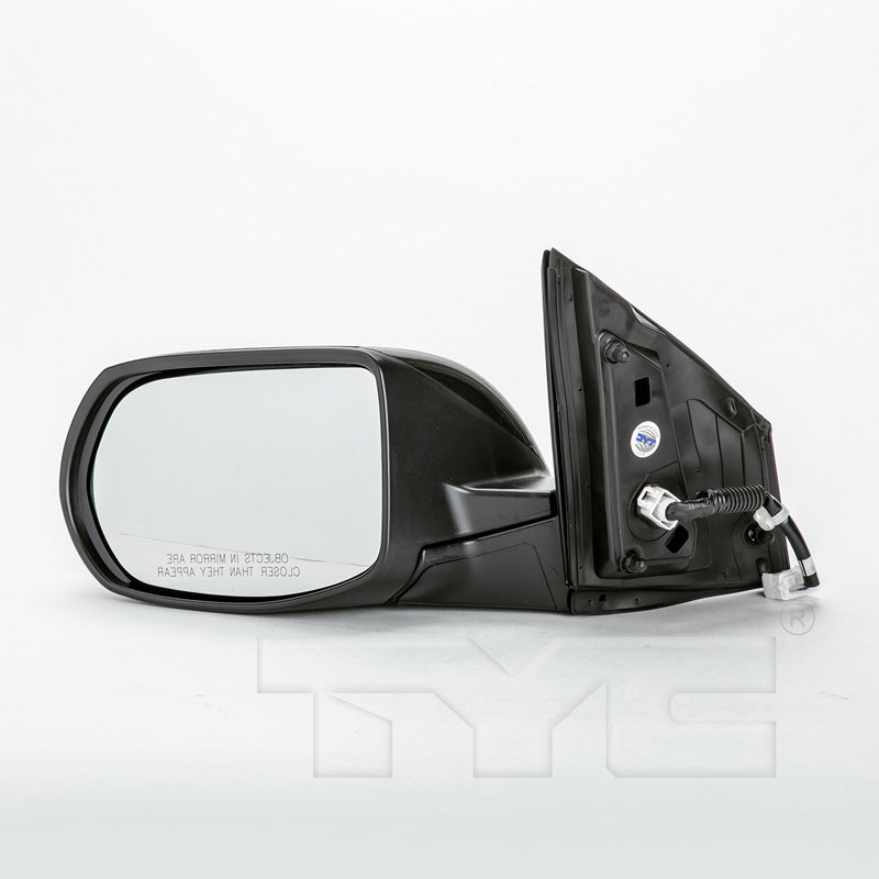 Honda Driver Side Mirror with OEM #  76251-T0A-A11ZC TYC #  4750442