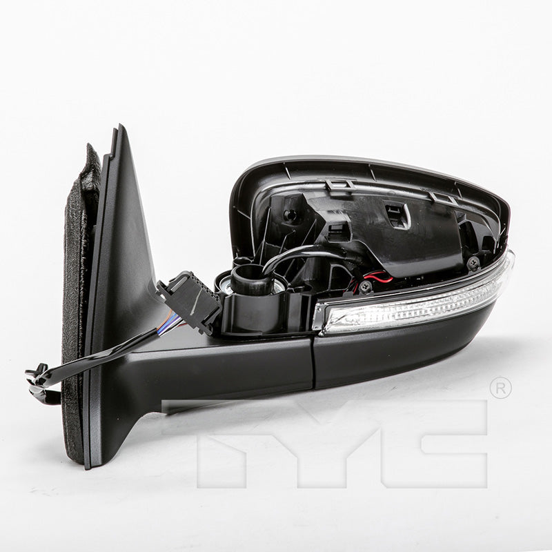 TYC Mirror for Volkswagen Jetta 2011-2018 DRIVER Side OEM # 5C6 857 521 G