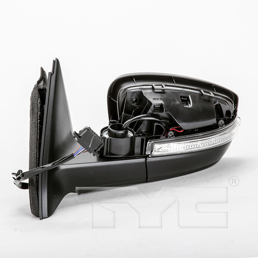 TYC Mirror for Volkswagen Jetta 2011-2018 DRIVER Side OEM # 5C6 857 521 G