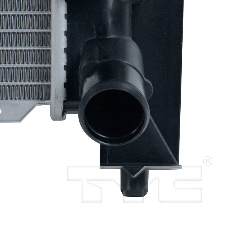 Pontiac Toyota Radiator with OEM #  16410-AZ001 TYC #  2428