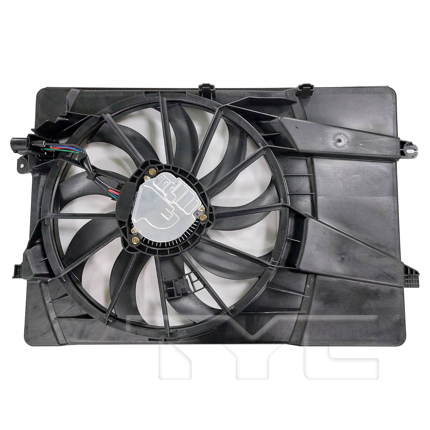 TYC Cooling Fan Assembly for Hyundai Santa Fe 2021-2023 OEM # 25380-S1400