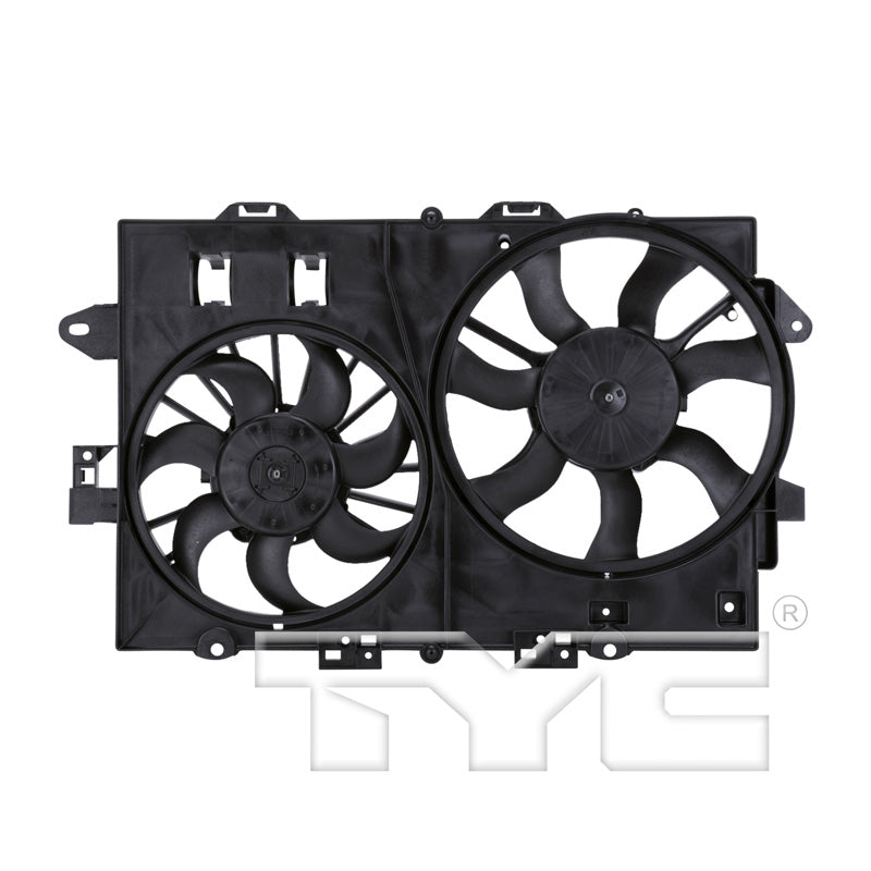 TYC Cooling Fan Assembly for Pontiac Torrent 2008 1st Design OEM # 19129813