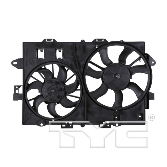 TYC Cooling Fan Assembly for Pontiac Torrent 2008 1st Design OEM # 19129813