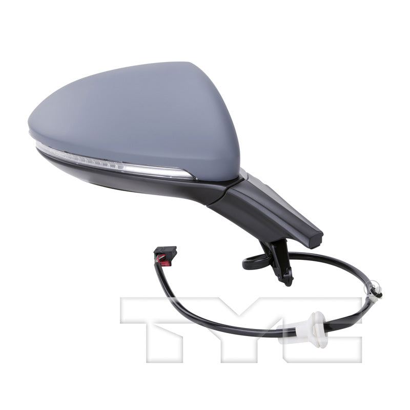 Volkswagen Passenger Side Mirror with OEM #  5G0 857 522 C TYC #  8610651