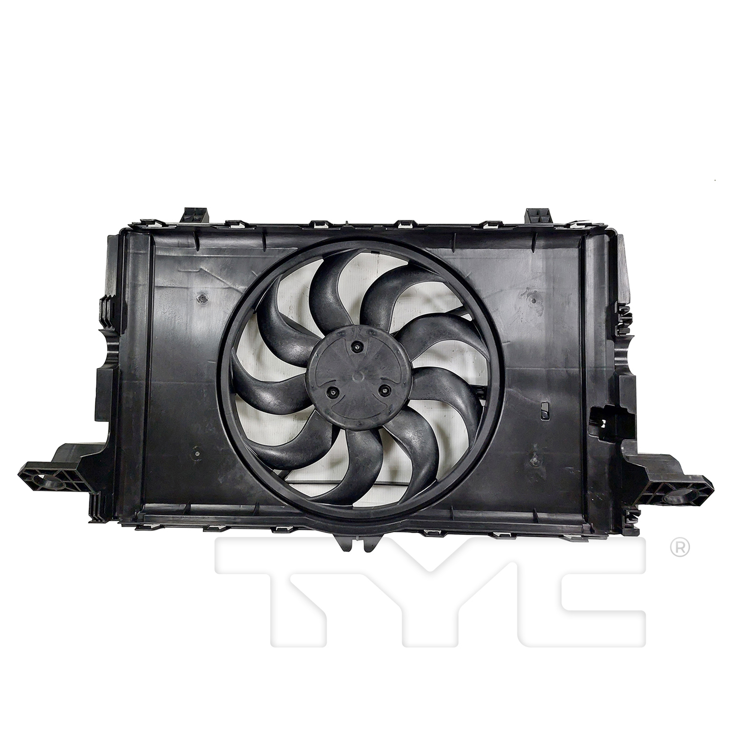 TYC Cooling Fan Assembly for Tesla Y 2020-2025 OEM # 1077084-00-E