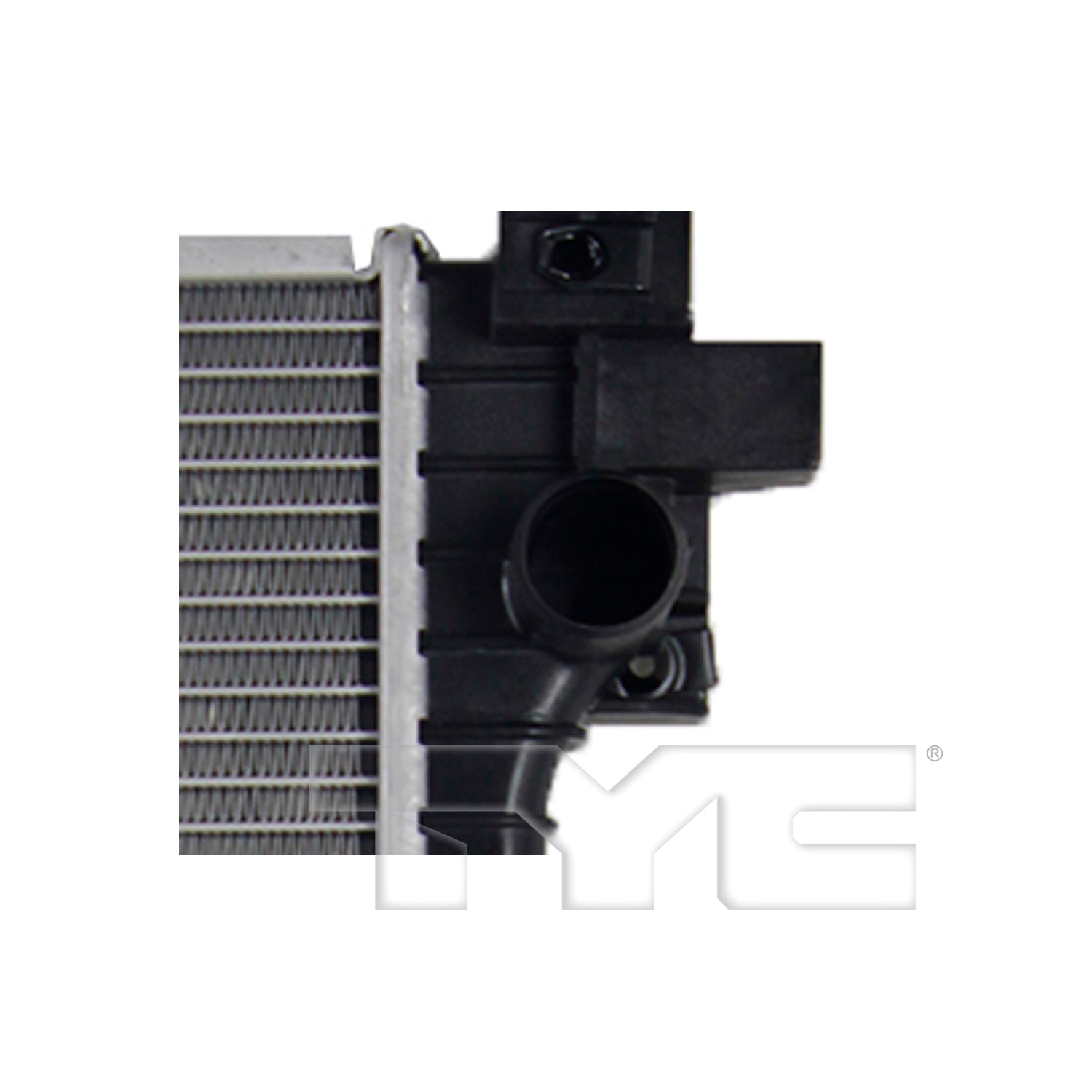 Cadillac Radiator with OEM #  20926496 TYC #  13243
