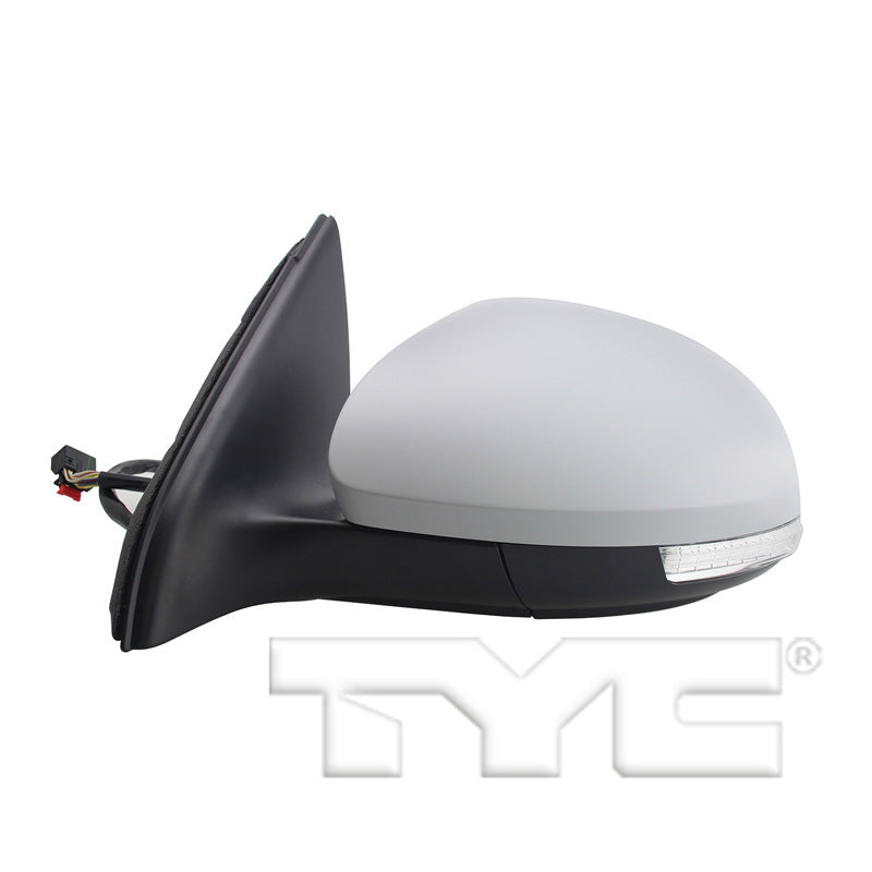 Volkswagen Driver Side Mirror with OEM #  5N0 857 521 A TYC #  8650052