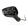 Mazda Passenger Side Mirror with OEM #  KD35-69-121H TYC #  6120041