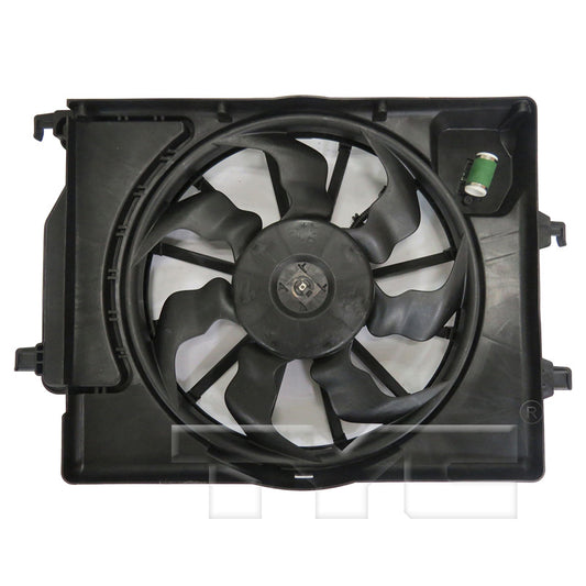 TYC Cooling Fan Assembly for Hyundai Accent 2018-2022 OEM # 25380-H9050