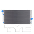 BMW Radiator with OEM #  17 11 8 615 454 TYC #  13750