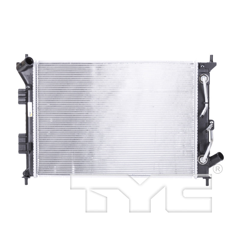 Kia Radiator with OEM #  25310-B2050 TYC #  13414