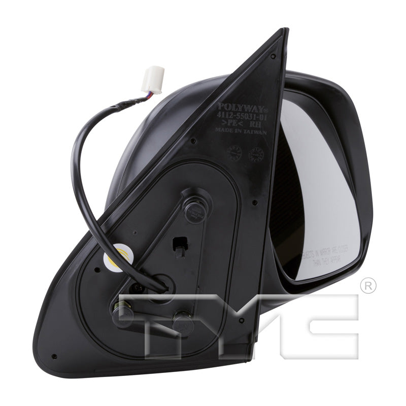 Toyota Passenger Side Mirror with OEM #  87910-04202 TYC #  5290431
