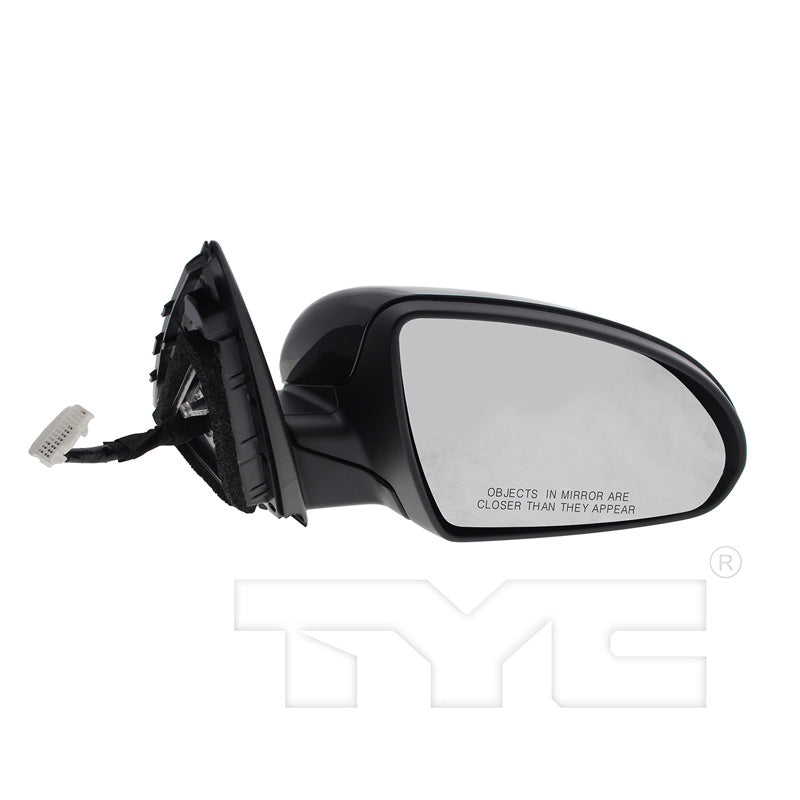 Kia Passenger Side Mirror with OEM #  87620 D5000 TYC #  8170231