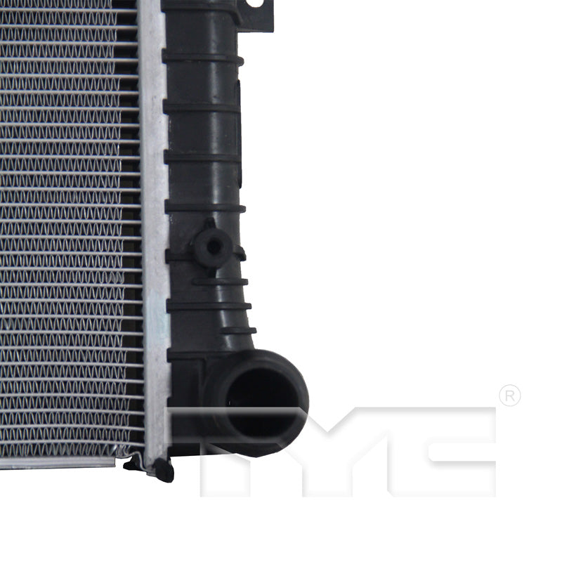 Volkswagen Radiator with OEM #  5N0 121 253 P TYC #  13272