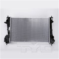Chevrolet Radiator with OEM #  95316048 TYC #  13680