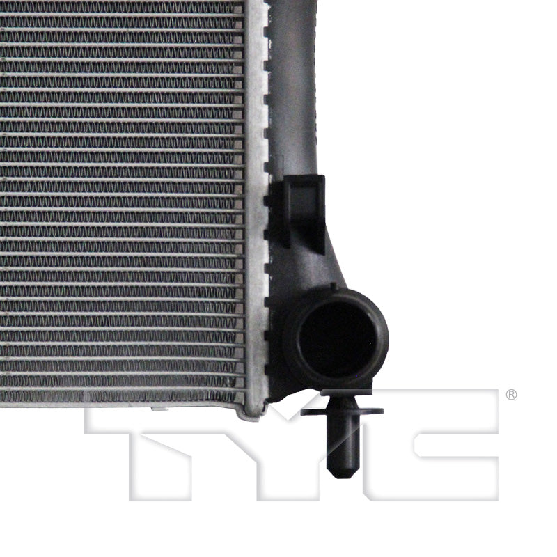 Mercedes-Benz Radiator with OEM #  167 500 62 01 TYC #  13803