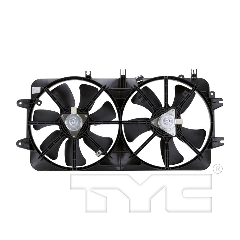 TYC Cooling Fan Assembly for Mazda 626 2000-2002 w/ A/C OEM # FS1G-15-025B