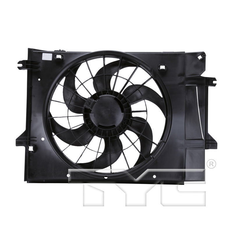 TYC Cooling Fan Assembly for Nissan Quest 1999-2002 OEM # 21481-7B000
