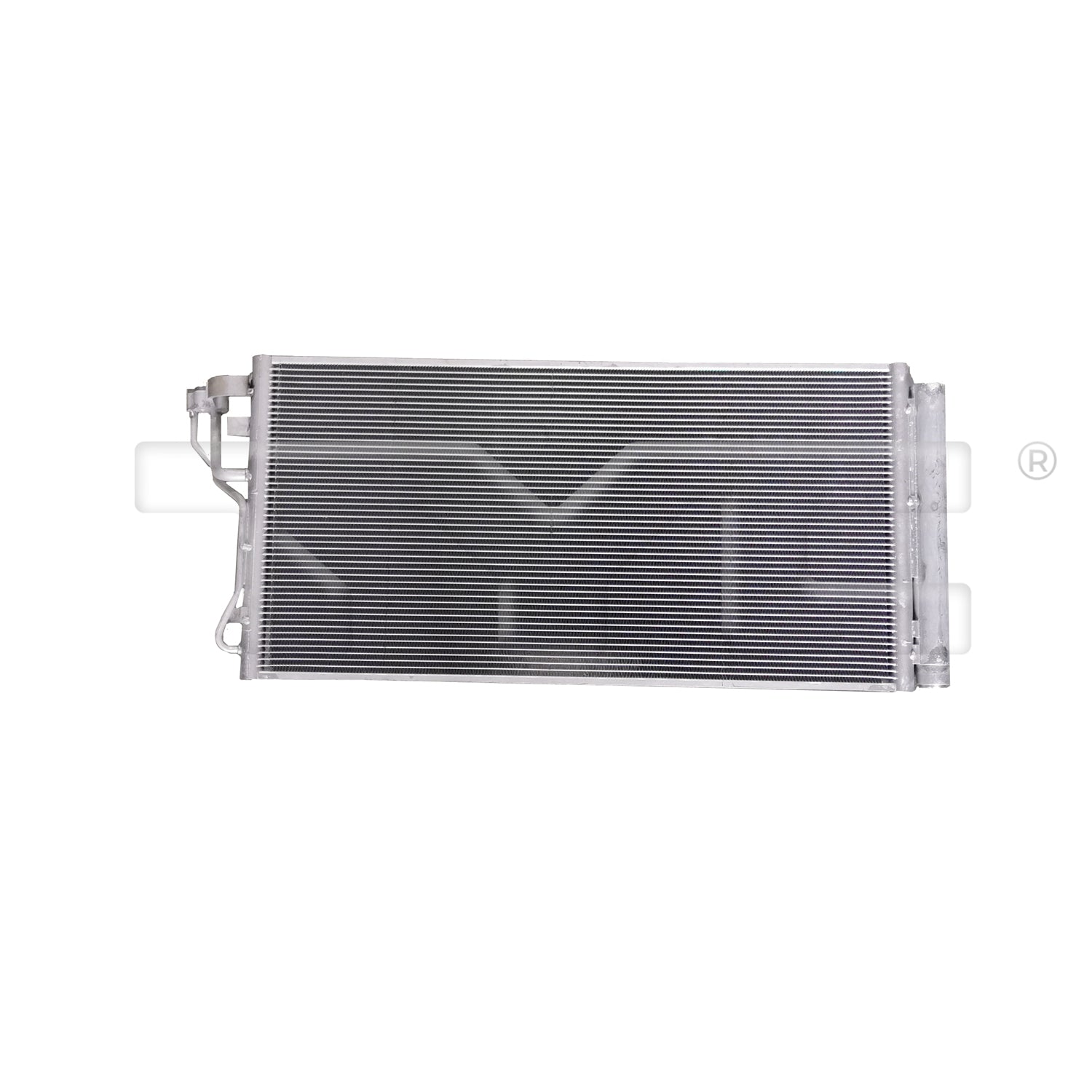 Hyundai A/C Condenser with OEM # 97606-E6001 TYC #  30076