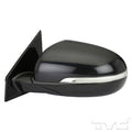 Kia Driver Side Mirror with OEM #  87610 C6220 TYC #  8130442