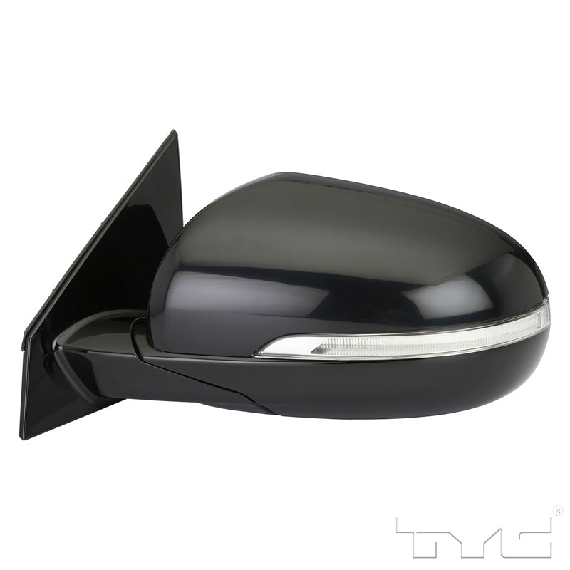 Kia Driver Side Mirror with OEM #  87610 C6220 TYC #  8130442