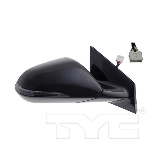 TYC Mirror for Hyundai Sonata 2018-2019 PASSENGER Side OEM # 87620-C2560