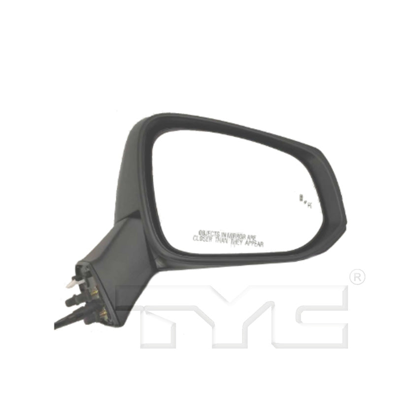 Toyota Passenger Side Mirror with OEM #  87910-42L60 TYC #  5280641
