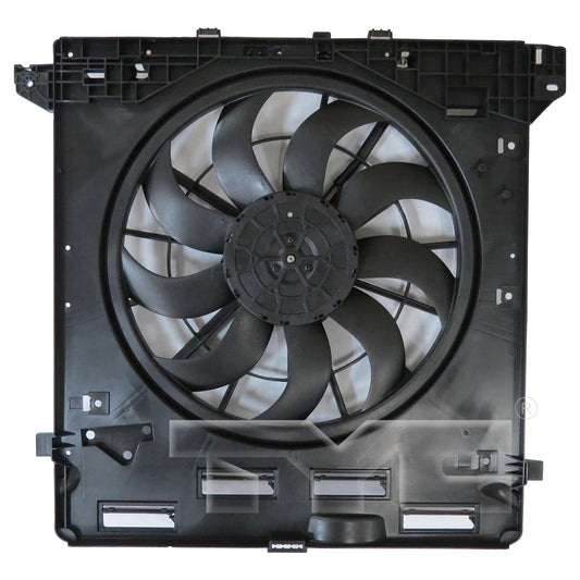 TYC Cooling Fan Assembly for Ford Explorer 2020-2025 wo Tow OEM # L1MZ 8C607 A