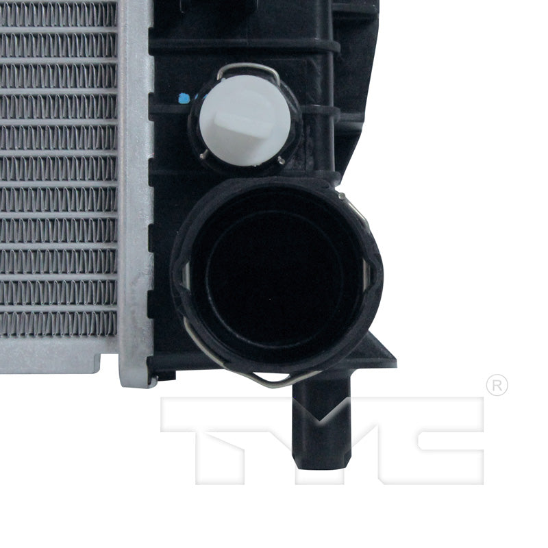 Mercedes-Benz Radiator with OEM #  203 500 05 03 TYC #  2337