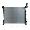 Dodge Jeep Radiator with OEM #  55038001AH TYC #  13204