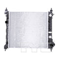 Chevrolet Radiator with OEM #  42348469 TYC #  13342