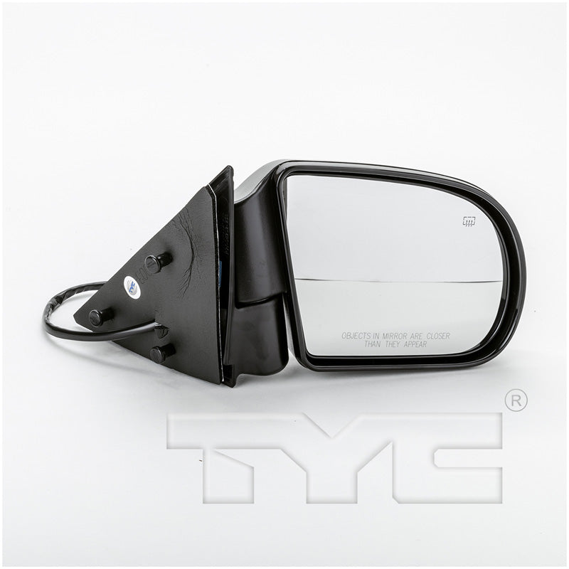 TYC Mirror for Chevrolet Blazer 1999-2005 PASSENGER Side OEM # 15105940