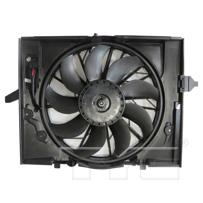 TYC Cooling Fan Assembly for BMW 525i 2006-2007 See Note OEM # 17 42 7 514 181