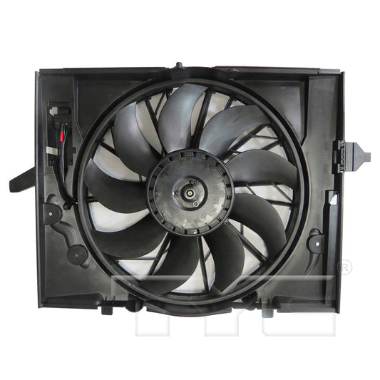 TYC Cooling Fan Assembly for BMW 525i 2006-2007 See Note OEM # 17 42 7 514 181