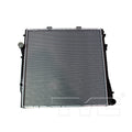BMW Radiator with OEM #  17 10 7 544 668 TYC #  2594