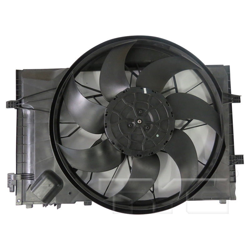 TYC Cooling Fan Assembly for Mercedes-Benz C55 AMG 2005-2006 OEM # 203 500 01 93