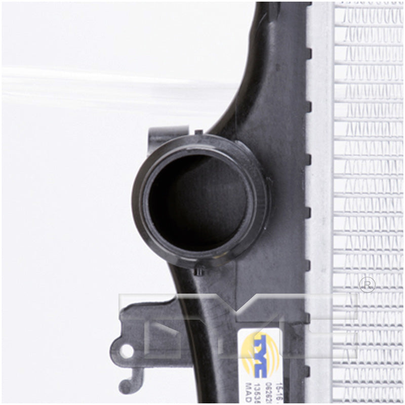 Fiat Jeep Radiator with OEM #  68260449AA TYC #  13535
