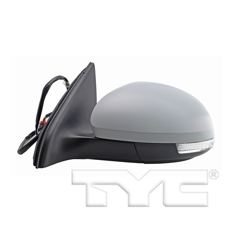 Volkswagen Driver Side Mirror with OEM #  5N0 857 521 A TYC #  8650042