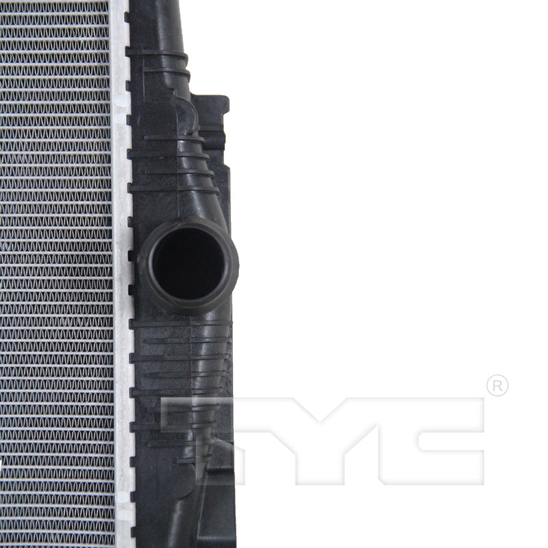 BMW Radiator with OEM #  17 11 8 672 011 TYC #  13353