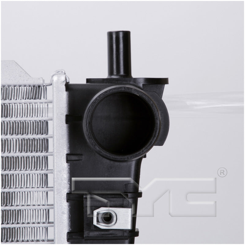 Ford Lincoln Radiator with OEM #  H2MZ 8005 G TYC #  2596