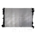 Chrysler Radiator with OEM #  68217319AD TYC #  13642