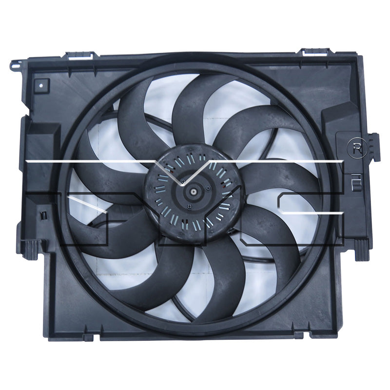 TYC Cooling Fan Assembly for BMW 428i 2014-2016 OEM # 17 42 7 600 559
