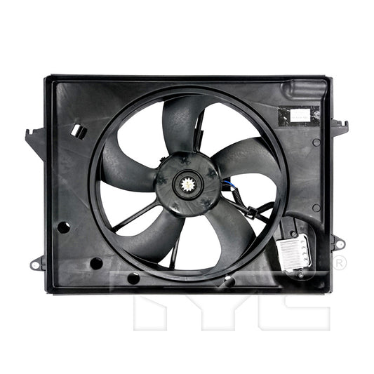 TYC Cooling Fan Assembly for Hyundai Sonata 2015-2017 OEM # 25380-C2000