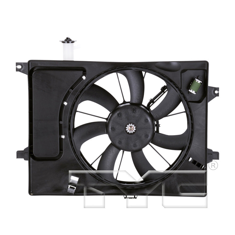 TYC Cooling Fan Assembly for Hyundai Elantra GT 2013-2015 OEM # 25380-3X000