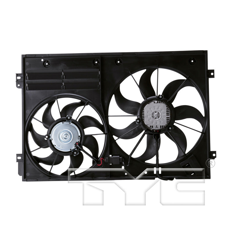 TYC Cooling Fan Assembly for Volkswagen Beetle 2012-2019 OEM # 1K0 959 455 CR