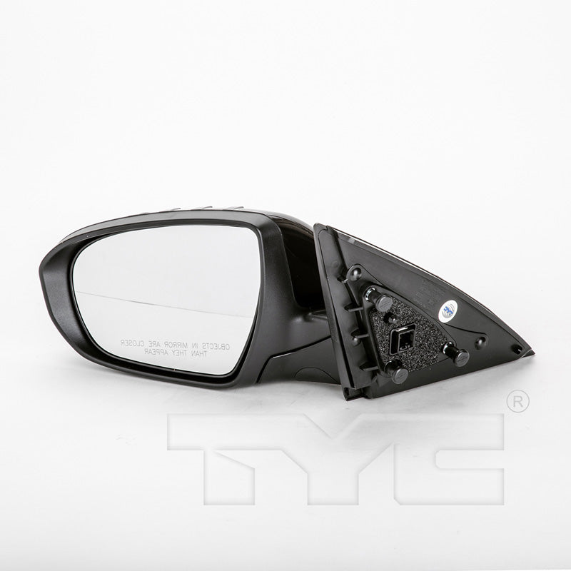 Kia Driver Side Mirror with OEM #  87610-4C010 TYC #  8170042