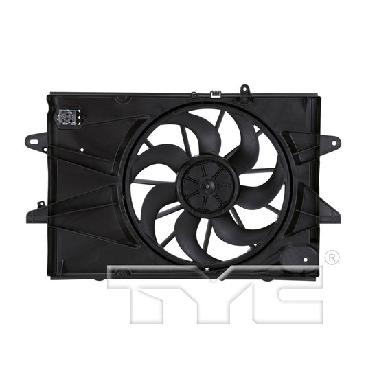 TYC Cooling Fan Assembly for Chevrolet Equinox 2010-2017 OEM # 15212798